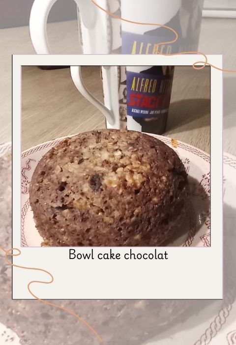 Bowl cake pomme et cacao