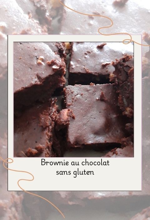 Brownie au chocolat sans gluten