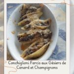 Conchiglioni Farcis aux Champignons