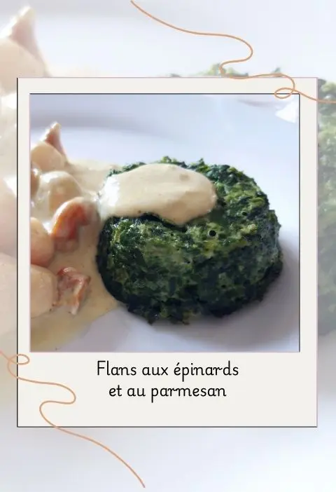 Flans aux épinards