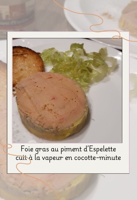 Foie gras au piment d'espelette (2) Foie gras au piment d'espelette