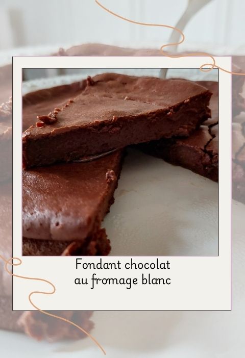 Fondant chocolat au fromage blanc (2) Fondant chocolat au fromage blanc