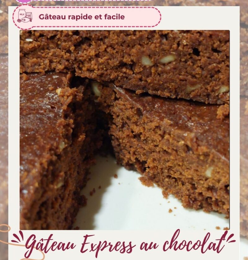 Gâteau express au chocolat