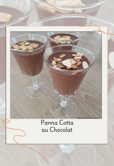 Panna cotta au chocolat (2) Panna cotta au chocolat IG bas