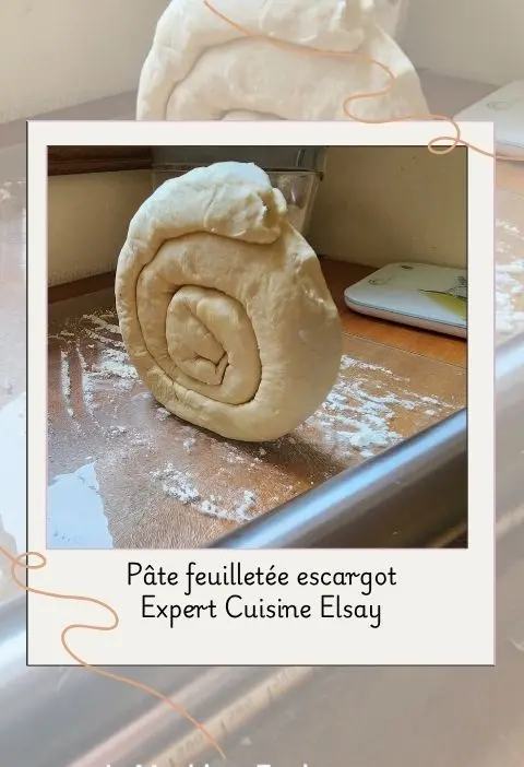 Pâte feuilletée escargot (2) Pâte feuilletée escargot
