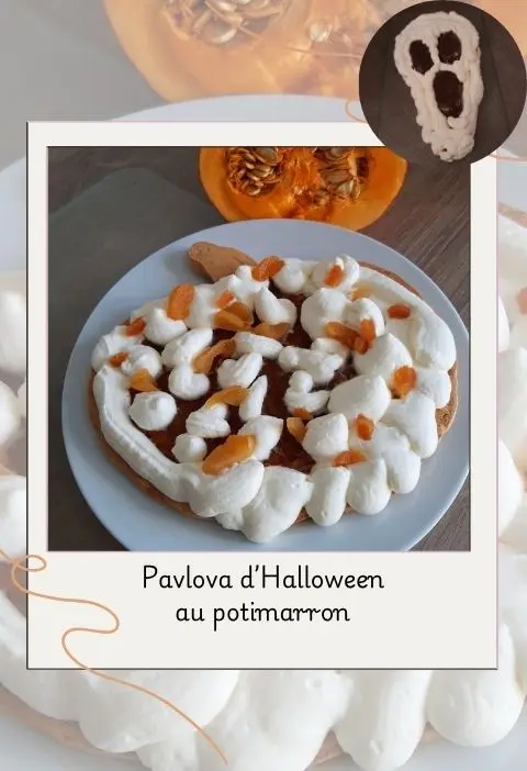 Pavlova au potimarron