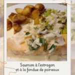 Poulet à la crème de poireaux et muscade