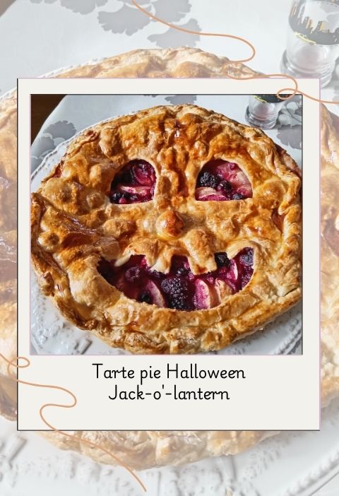 Tarte Jack-o'-lantern