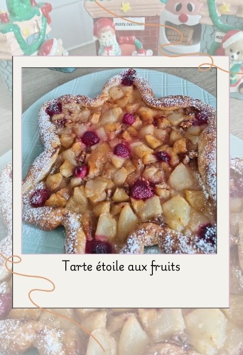 Tarte étoile aux fruits